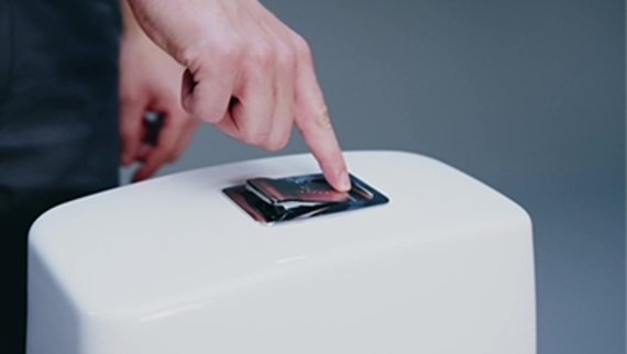 Porsgrund trykkknapp